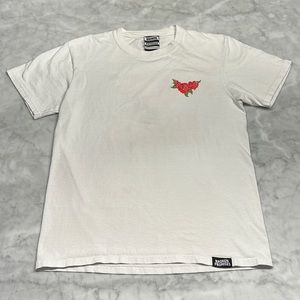 Broken promises skateboard company. Boys T-shirt. Large. Embrace your feelings